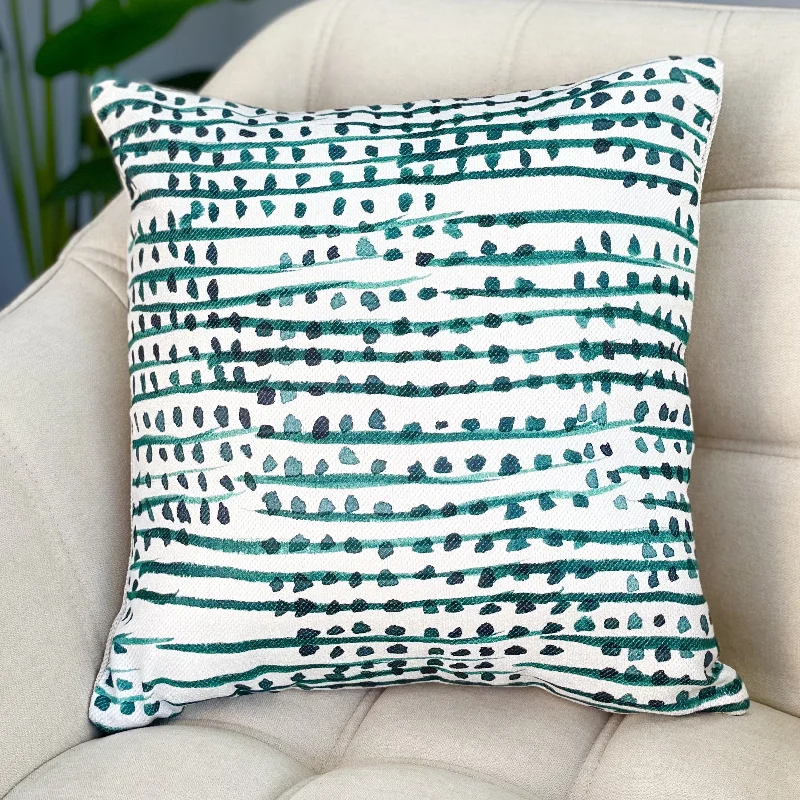 Green Creeper Pillow