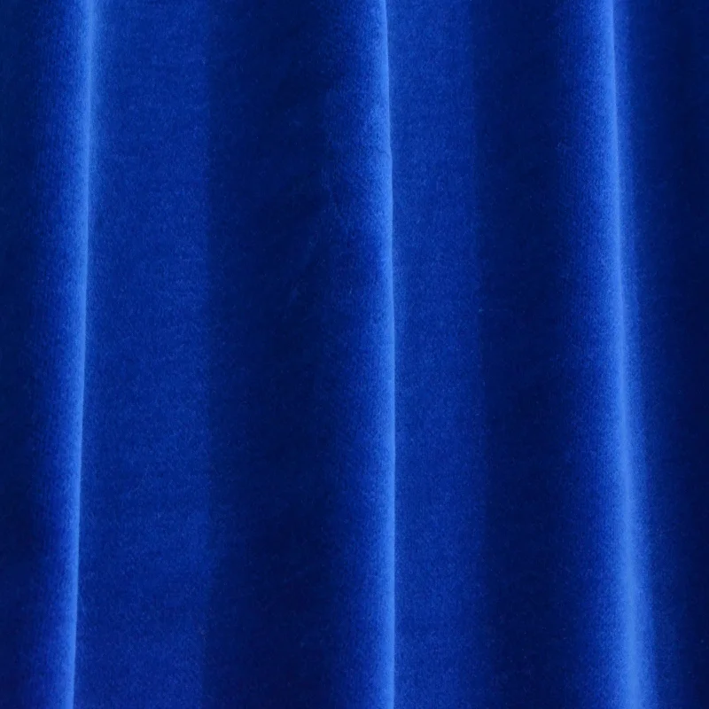 Royal Blue Velvet Curtain Drapes