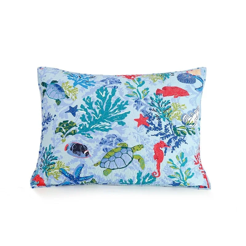 Shore Thing 100% Cotton Single Pillow Sham