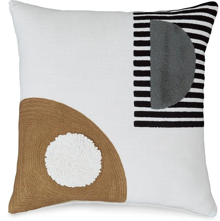 Longsum Pillow in Black/Honey/White