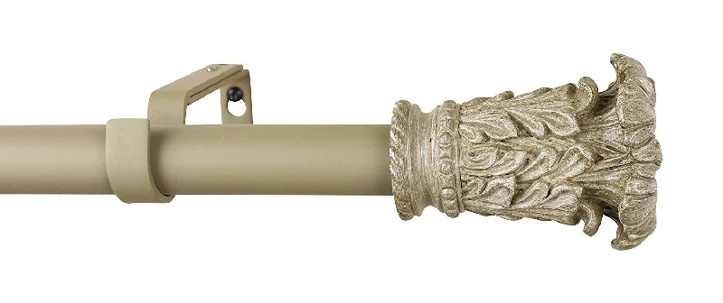 1-inch Diameter Chilton Adjustable Single Drapery Curtain Rod