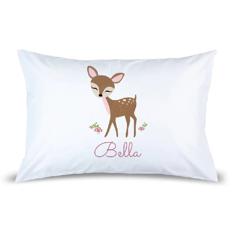 Cute Deer Pillow Case