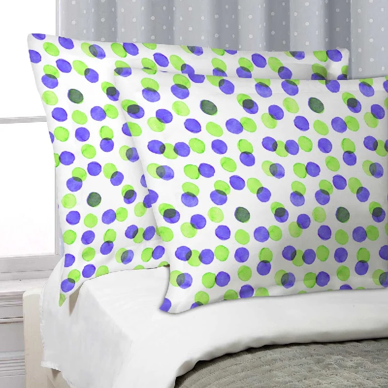 ArtzFolio Watercolor Dots D4 Pillow Cover Case