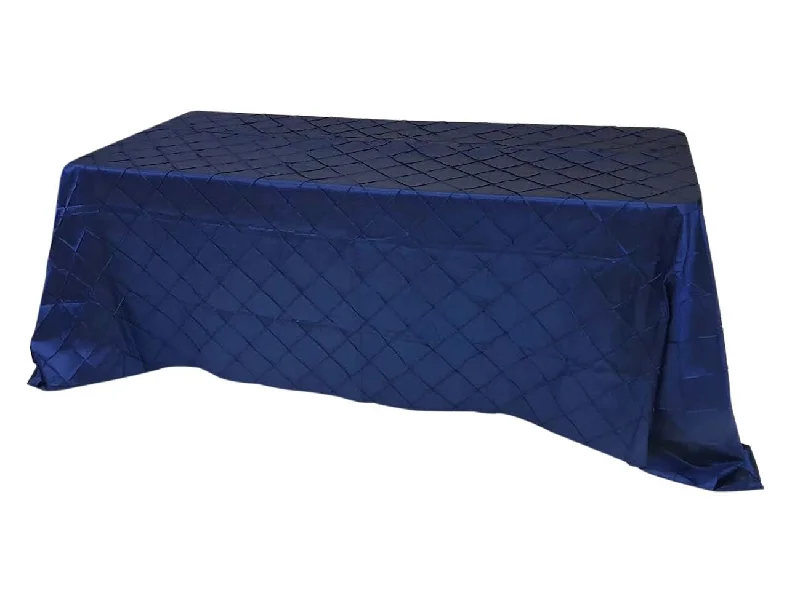 90'' x 132'' taffeta tablecloth