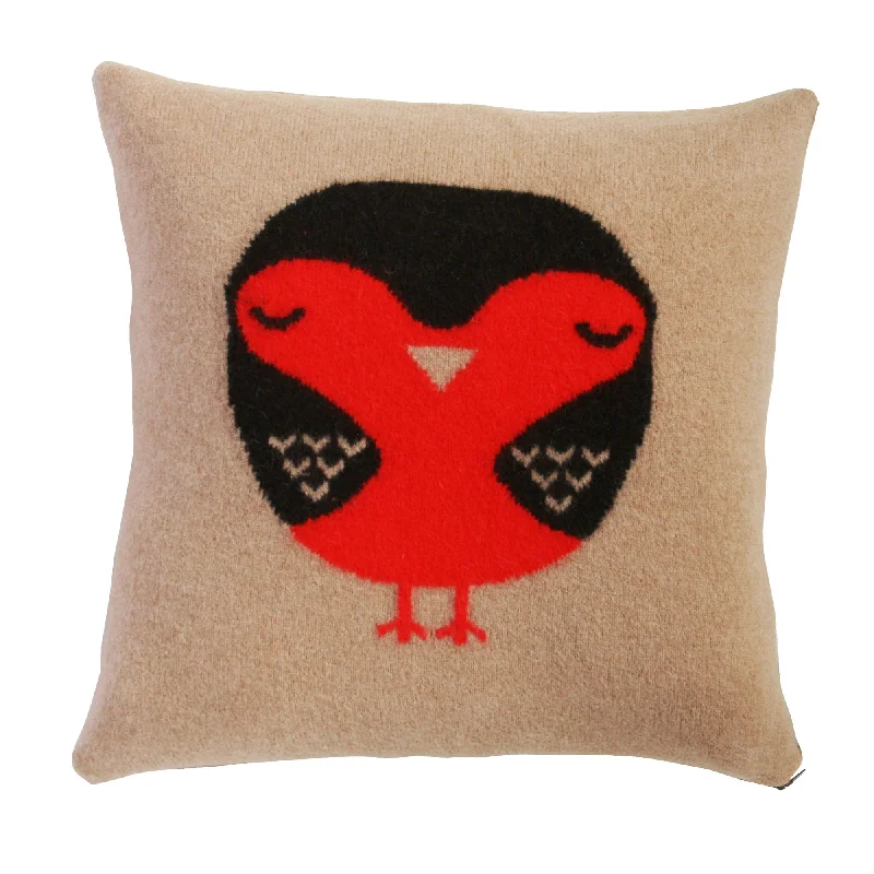 Robin Square Cushion - Camel