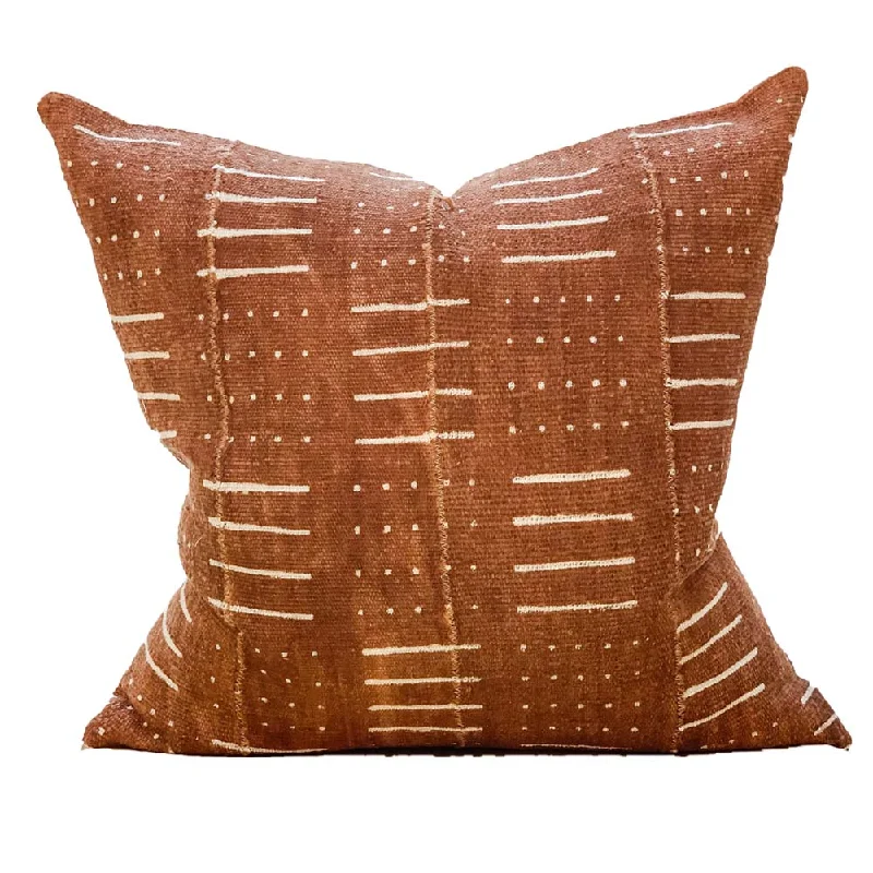 Lambda Lambda Lambda Pillow Case 20" x 20" (Mud Cloth)