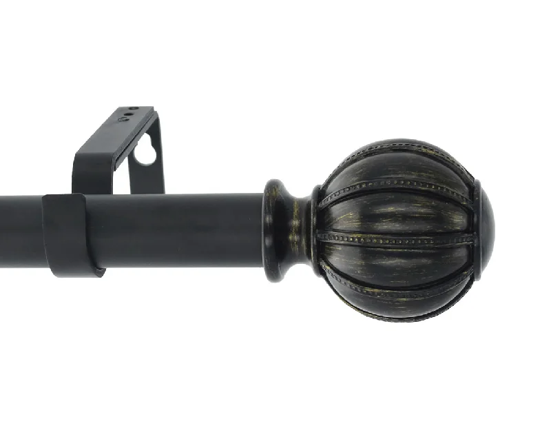 Fiera 1" Diameter Adjustable Curtain Rod