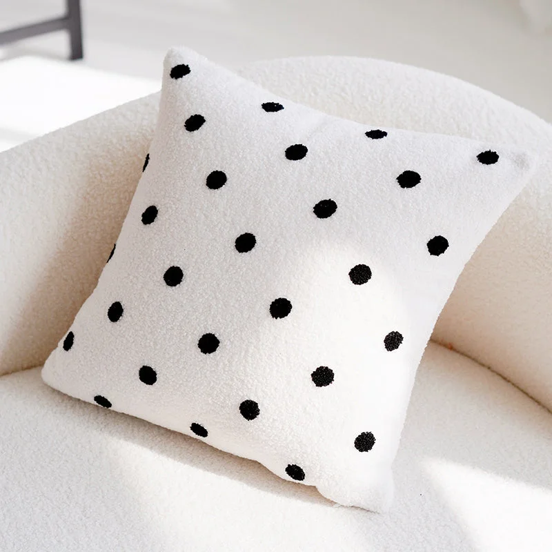 Cream Storm Cute Pillow Cover