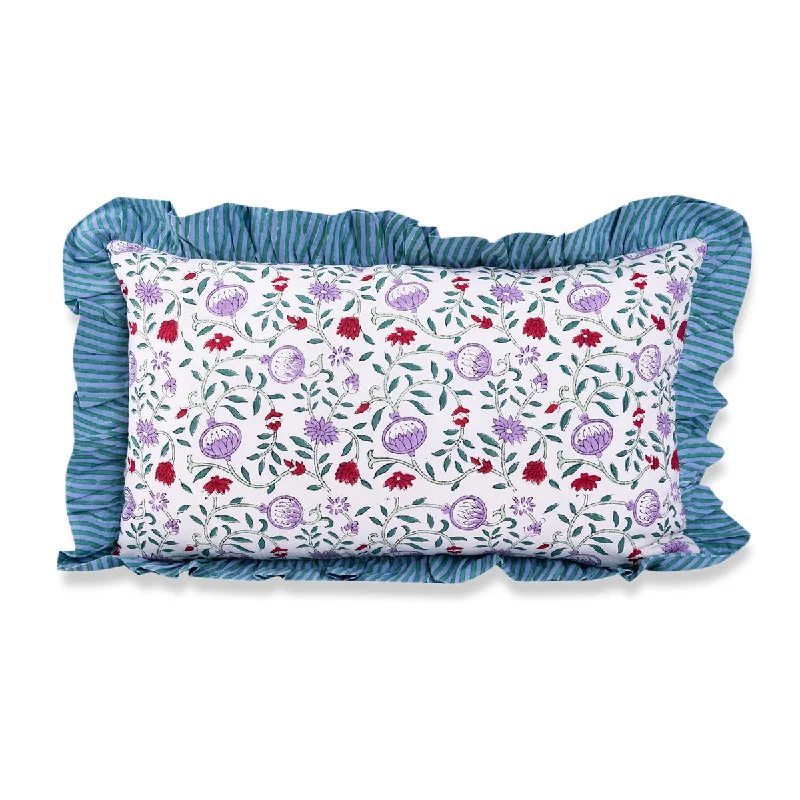 Ruffle Lumbar Pillow - Loews - Case Only