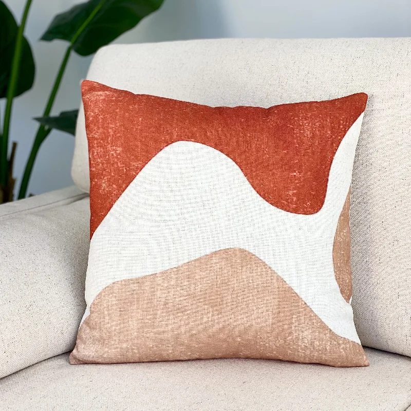 Noon Abstract Printed Pillow