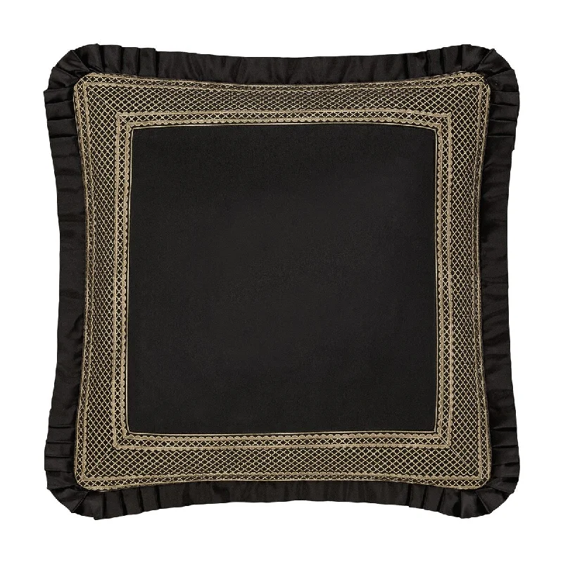 Brunello Black And Gold Euro Sham