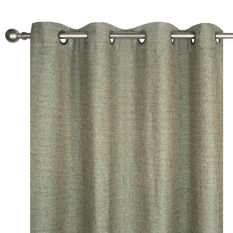 Grommet curtain panel - Scott - Green - 54 x 96''