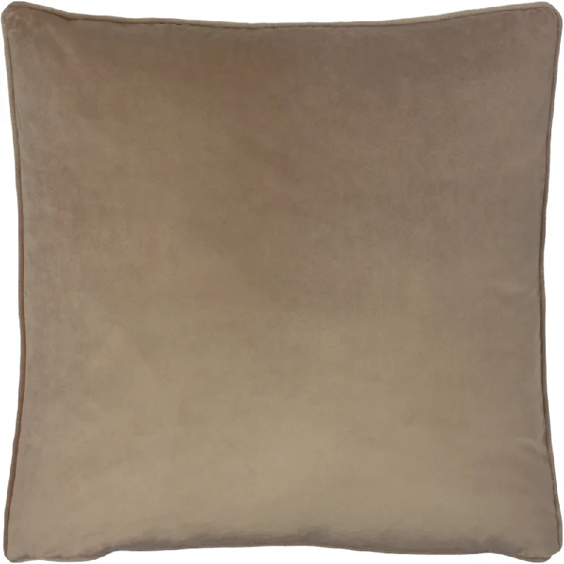 Opulence Soft Velvet Cushion Biscuit