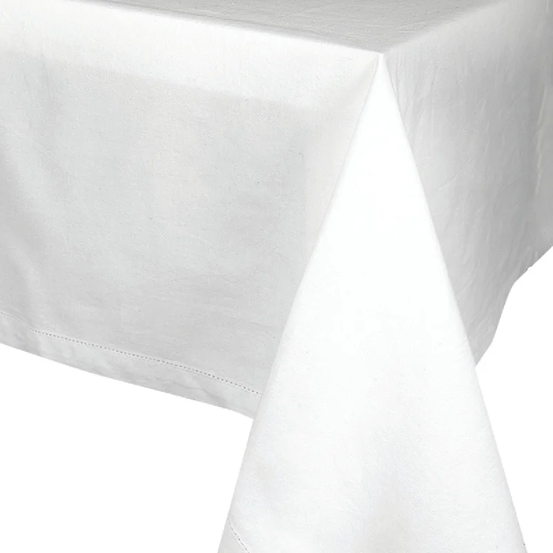 Madras Link Jetty White Tablecloth 180cm x 350cm