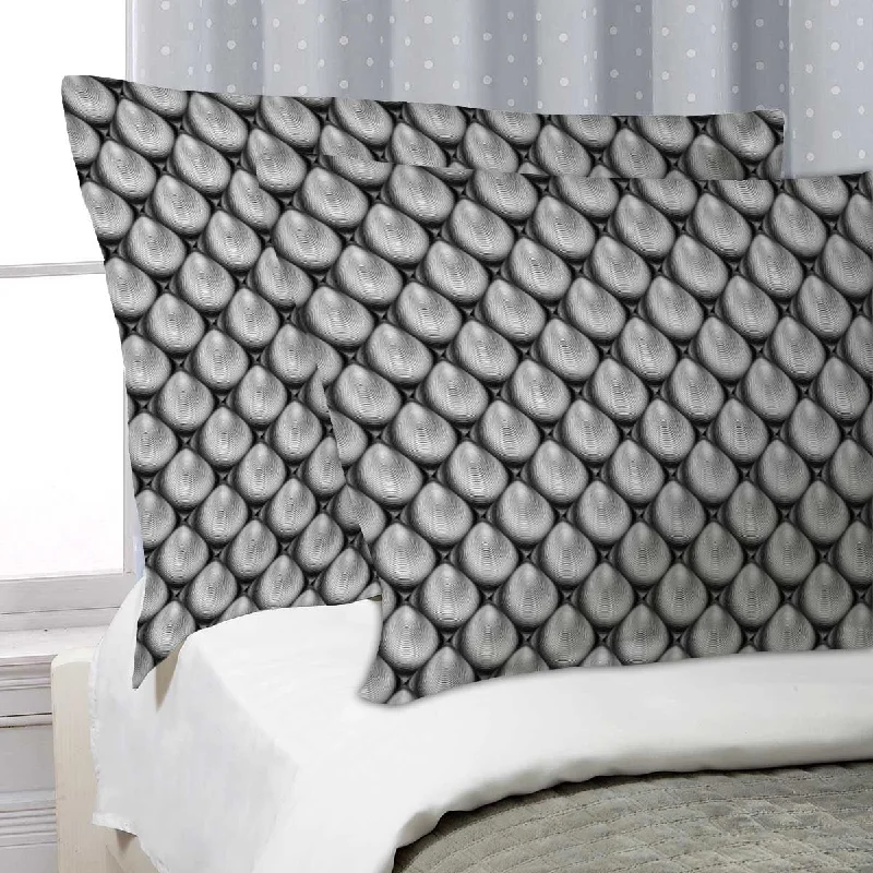 ArtzFolio Monochrome Cone Illusion D1 Pillow Cover Case