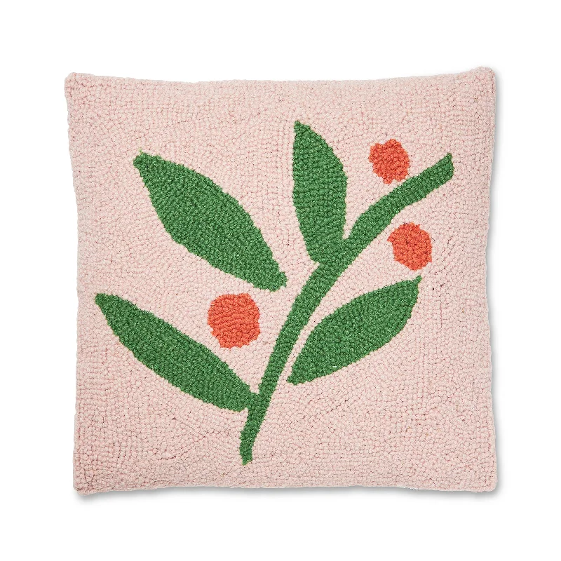 Holiday Berries Hook Pillow