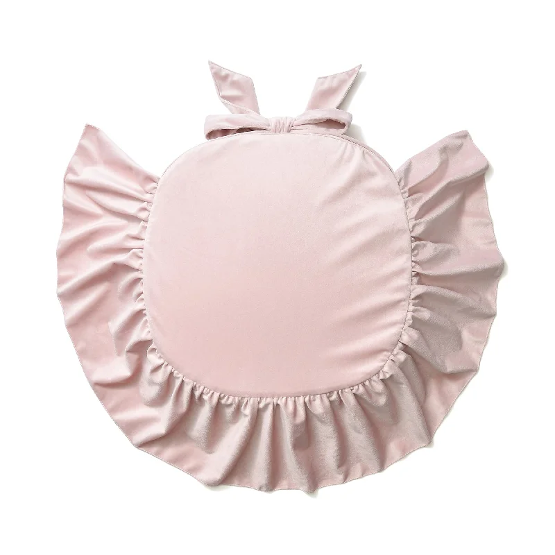 Frill Chair Seat Cushion  Pink