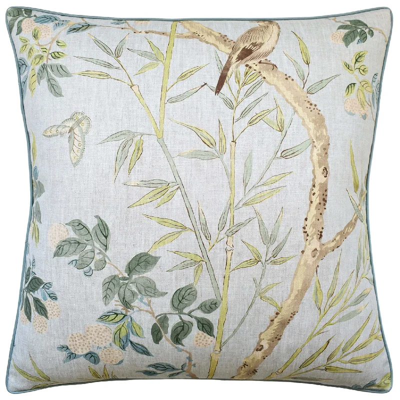 Claire Pillow in Spa Blue