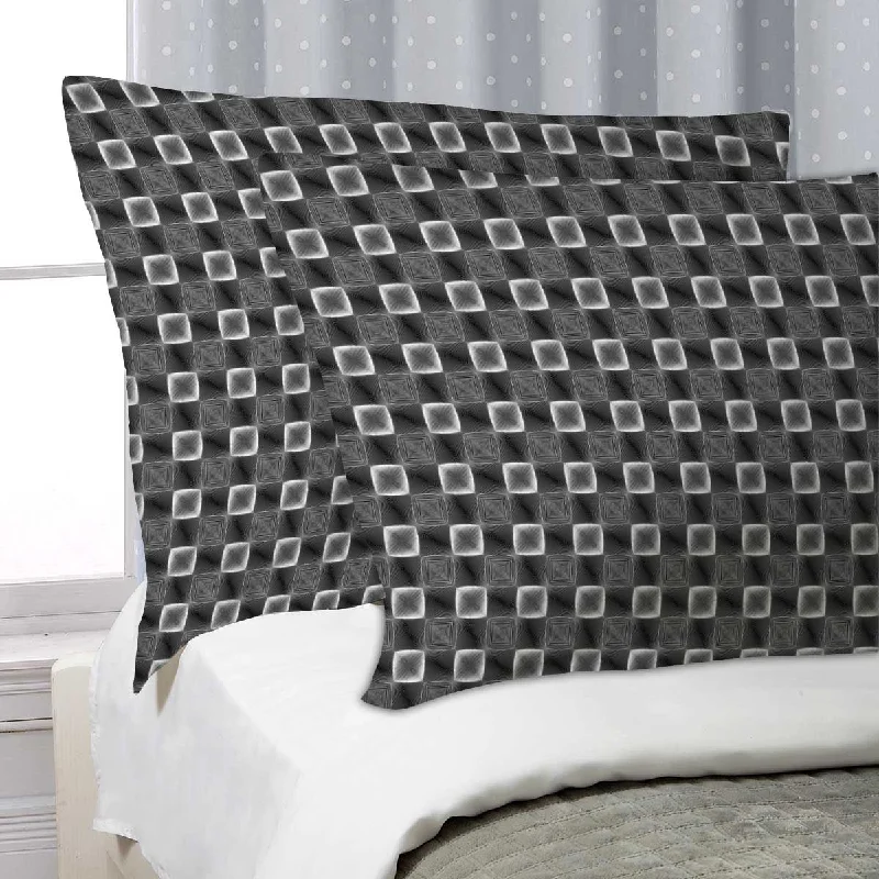 ArtzFolio Monochrome Square Pillow Cover Case