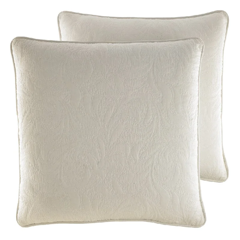 Croscill Devon European Sham - Off White