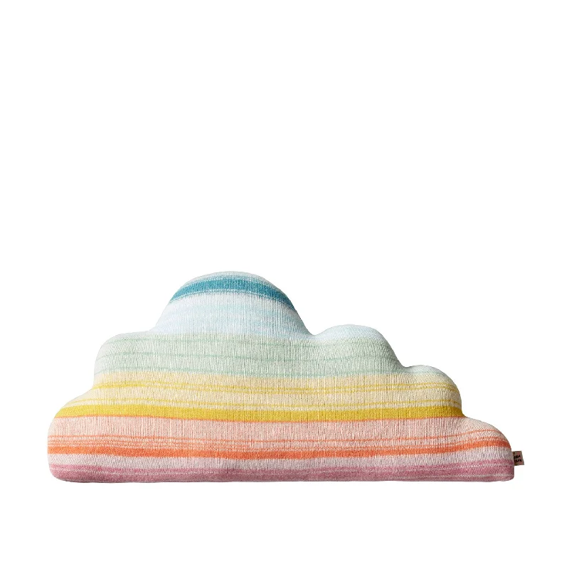 Cloud Medium Shaped Cushion - Rainbow