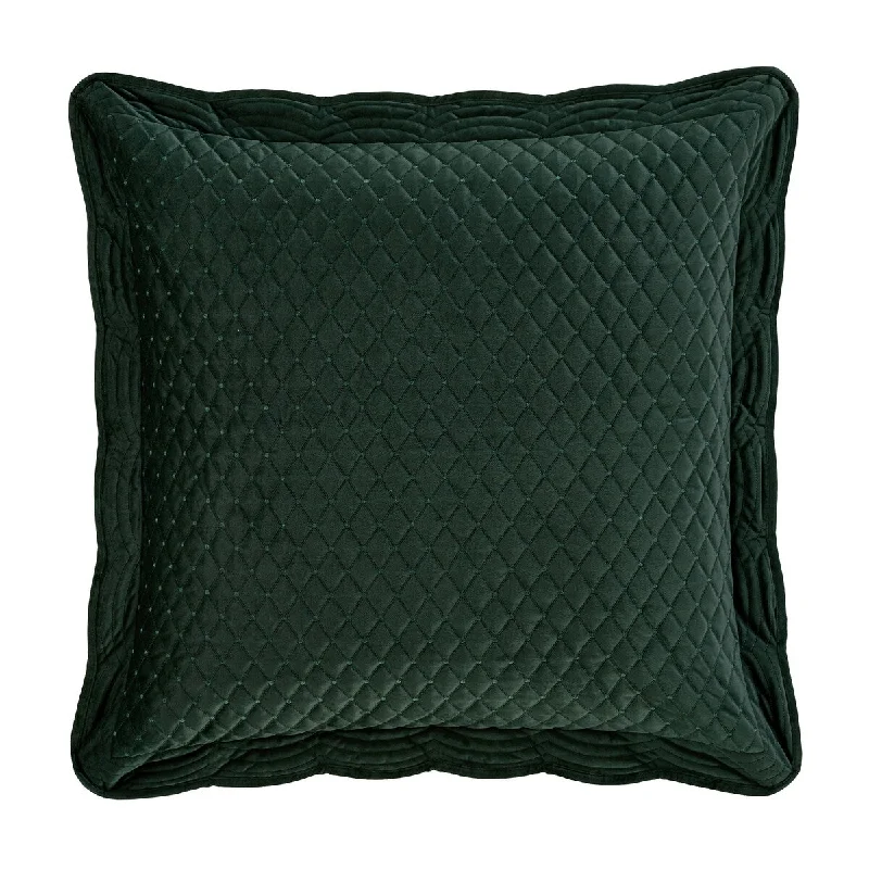 Marissa Evergreen Euro Quilted Sham