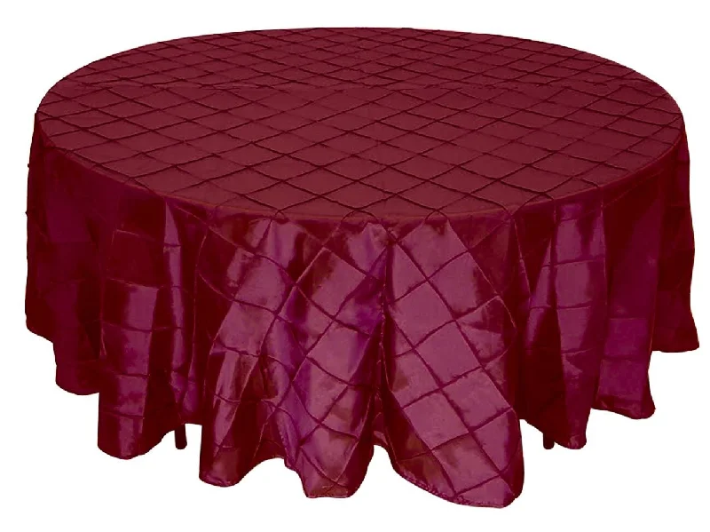 106'' round taffeta tablecloth