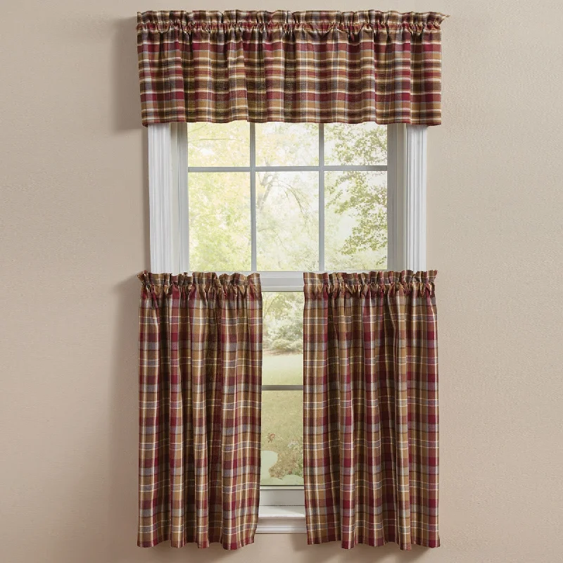 Gatlin Valance 14" L Set of 2  Park Designs