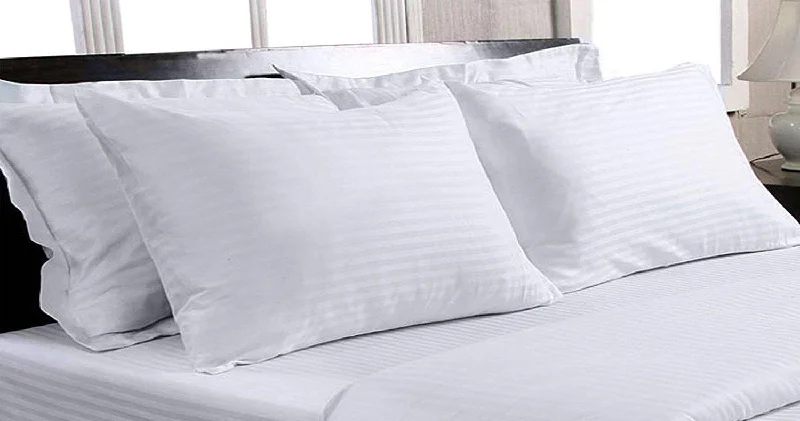 Cotton Pillow Covers (Pack of 2 & 400 TC)