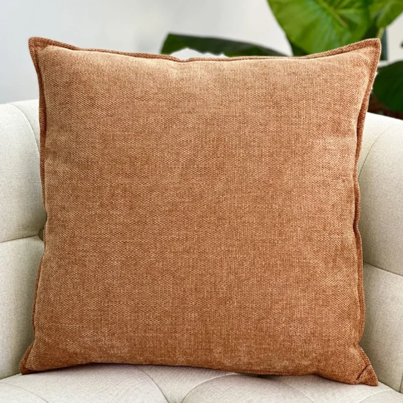 Cotton Velour Apricot Pillow