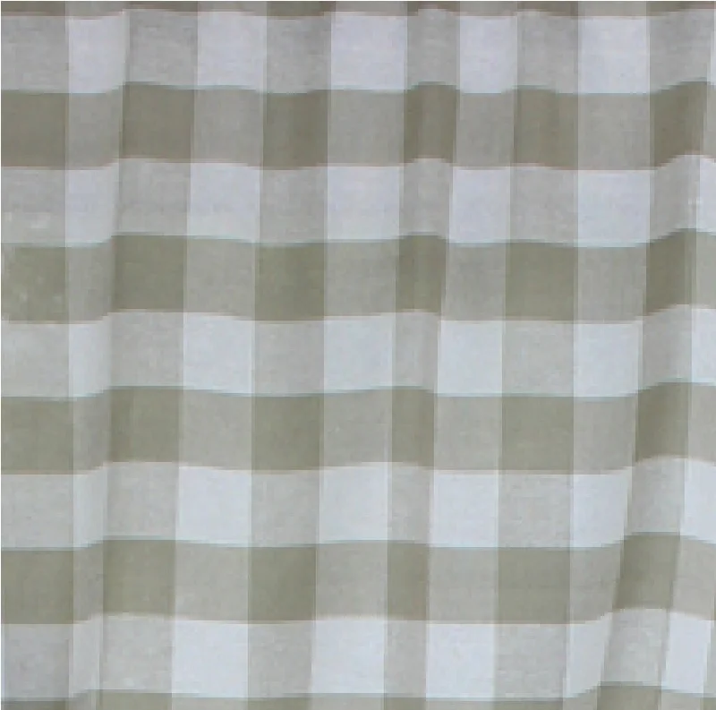 Heirloom Buffalo Check Oat Valance VL015123