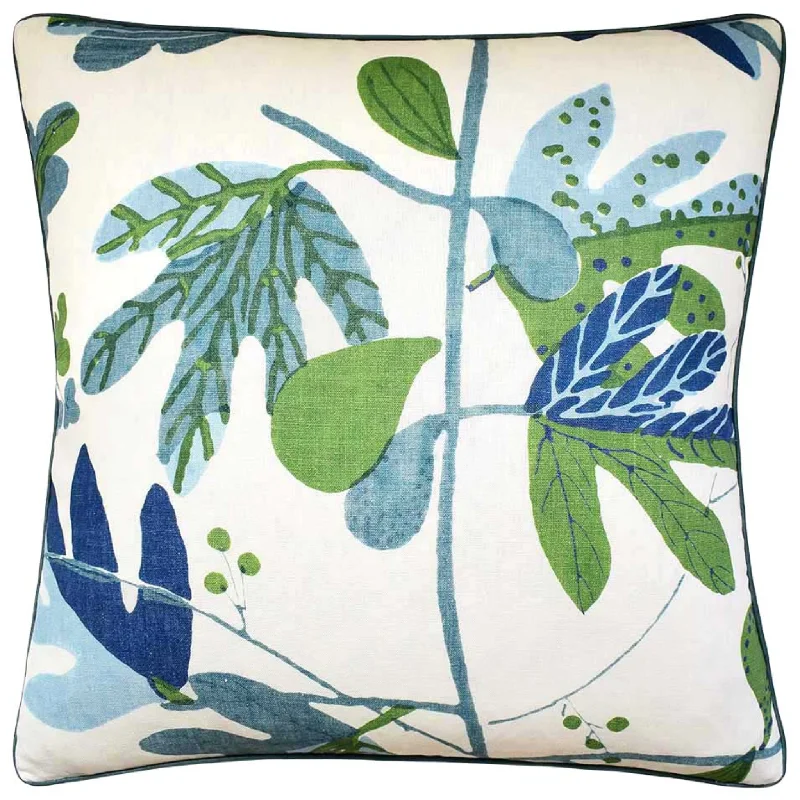 Matisse Leaf Design Throw Pillow