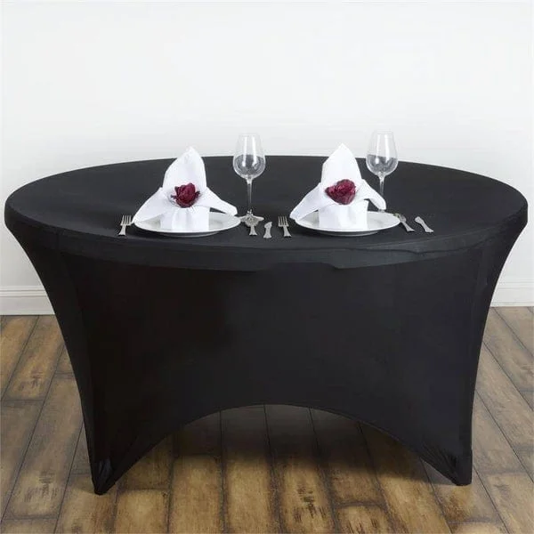 60" Fitted Spandex Round Tablecloth